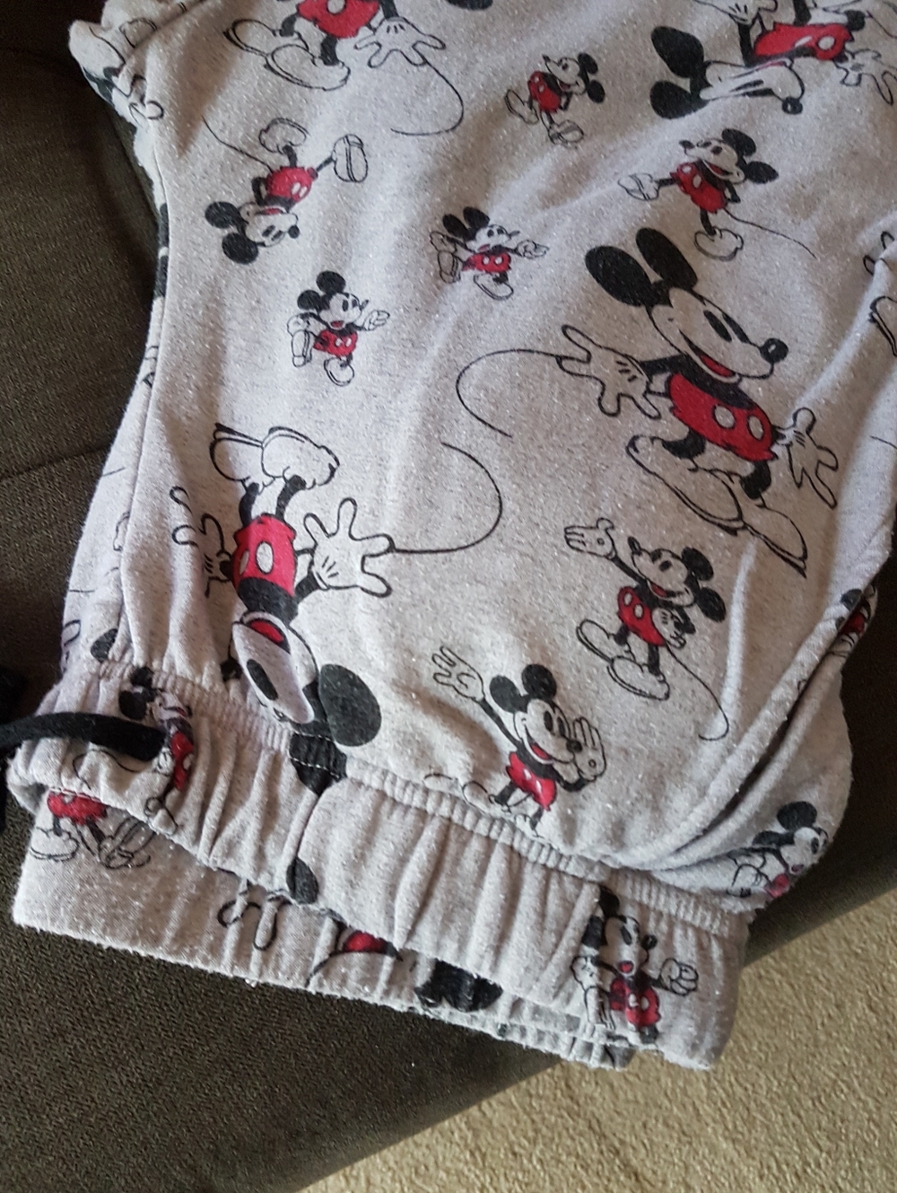 Disney Mickey Mouse Gray Pajama Bottoms - Picture 5 of 15